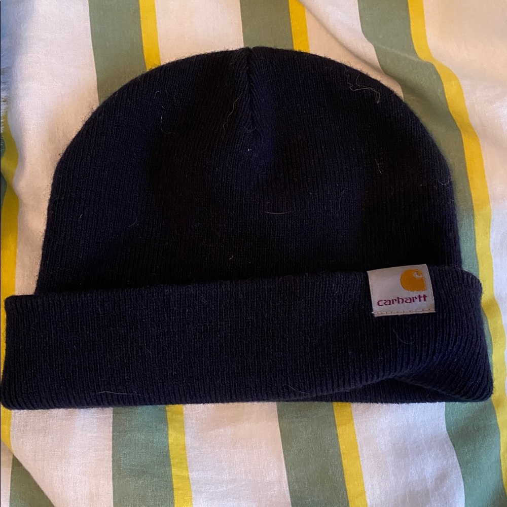 Carhartt Navy Blue Beanie
